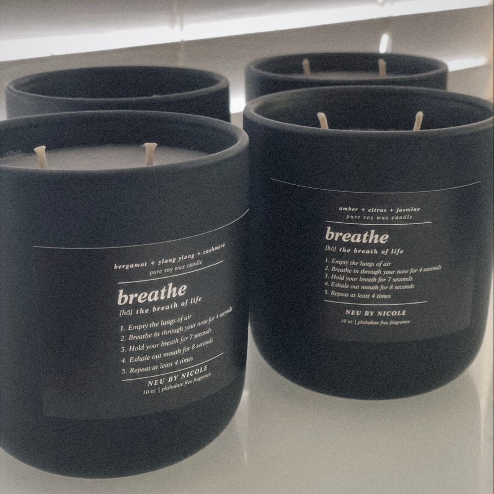 “Felicity” Candles 10oz. Black Vessel